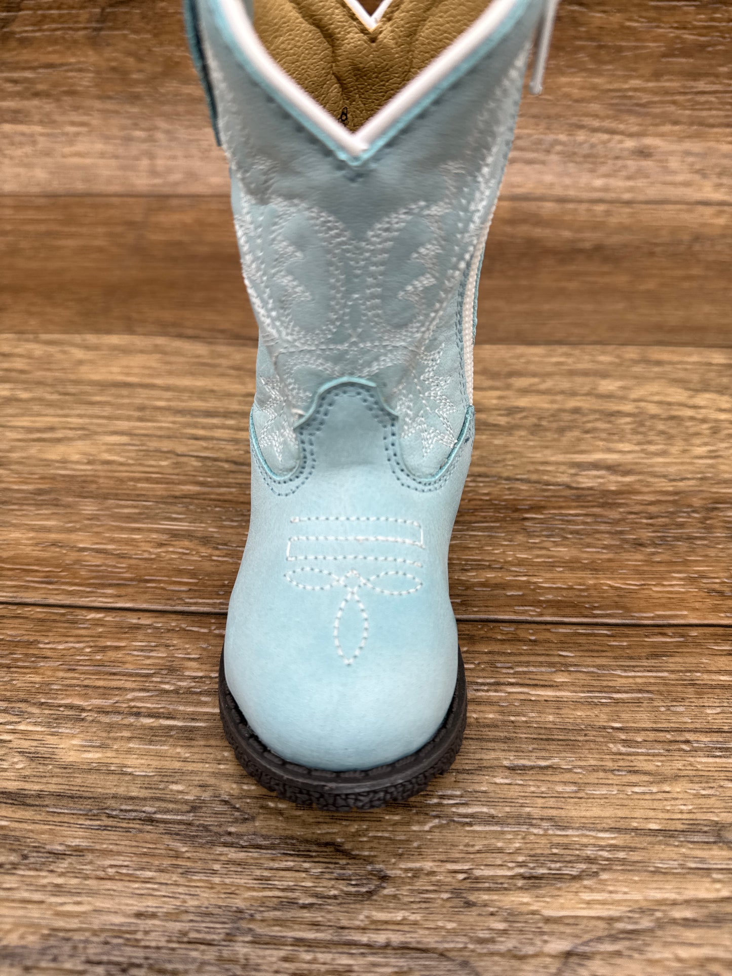 3552T Toddler's Hopalong Light Blue Western Boot by Smoky Mountain