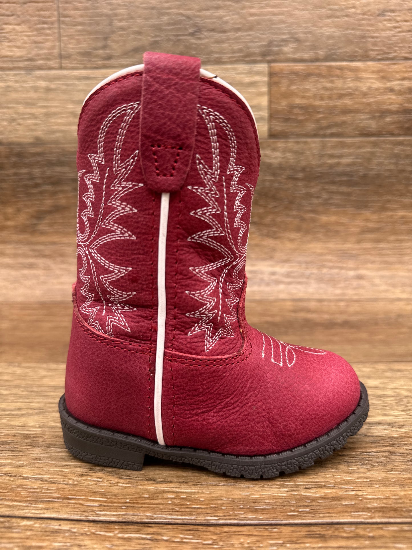 3550T Toddler's Hopalong Western Boot in Faded Red by Smoky Mountain
