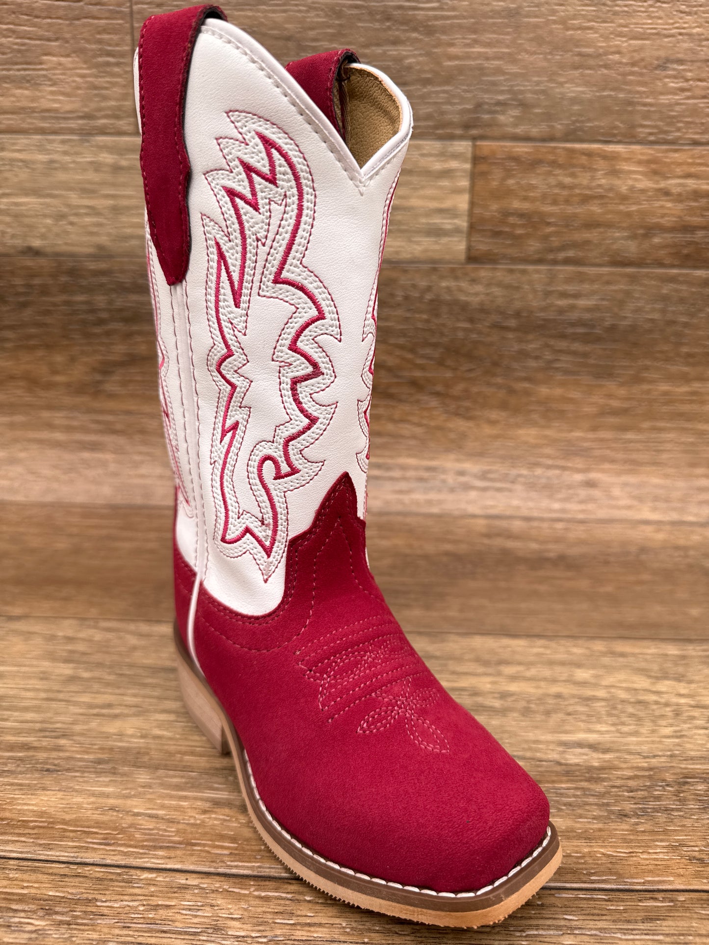 3506 Girl's Wichita Square Toe Western Boot by Smoky Mountain