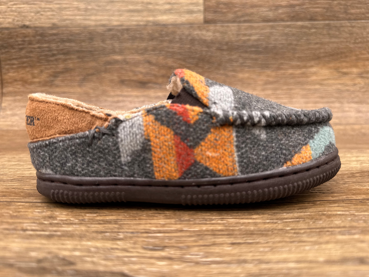 5740097 Youth Charlie Aztec Moccasin Slippers by M&F Western Products