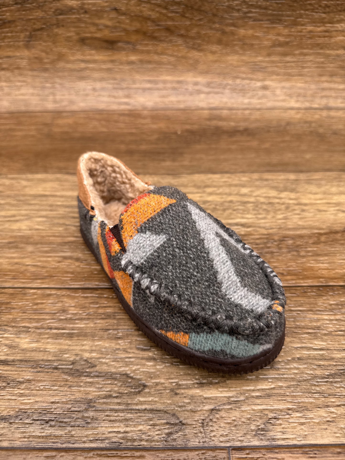 5740097 Youth Charlie Aztec Moccasin Slippers by M&F Western Products