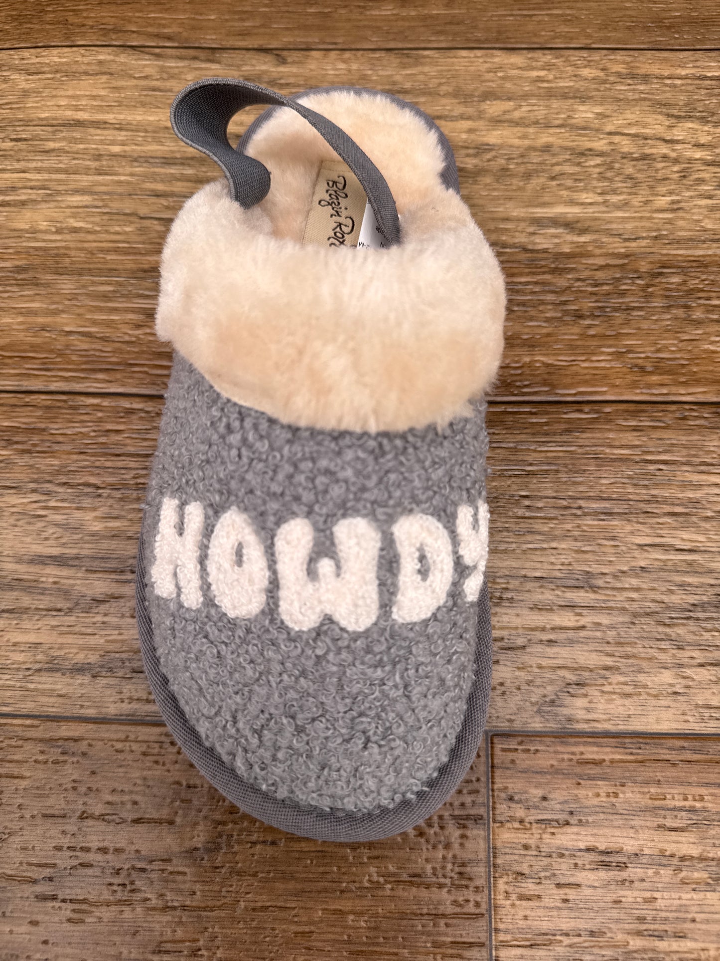 5740212 Youth Kinsey Slide Howdy Slippers by M&F Western Products