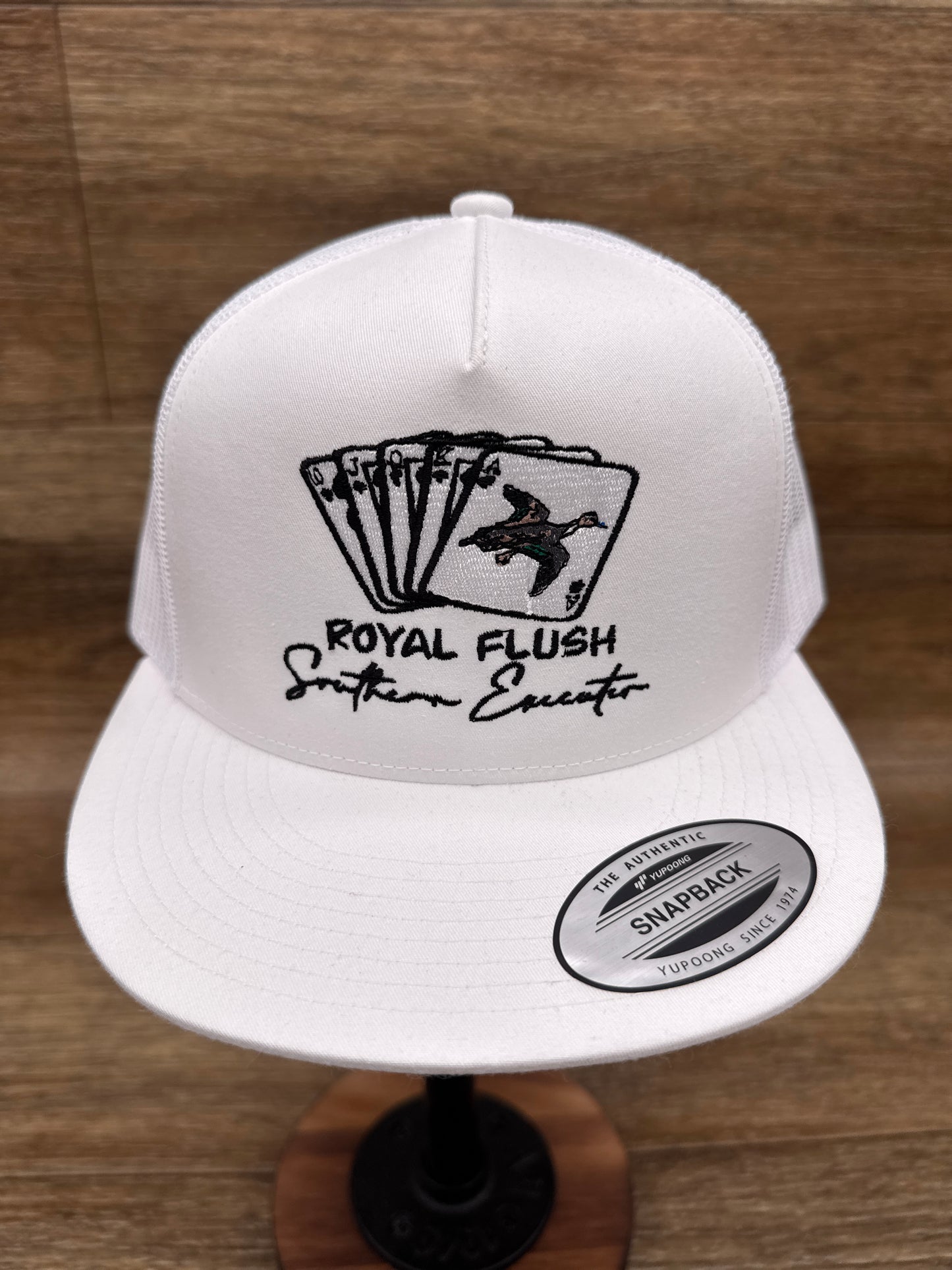 SERFC Flat Brim "Royal Flush" Snapback Cap by Southern Executor