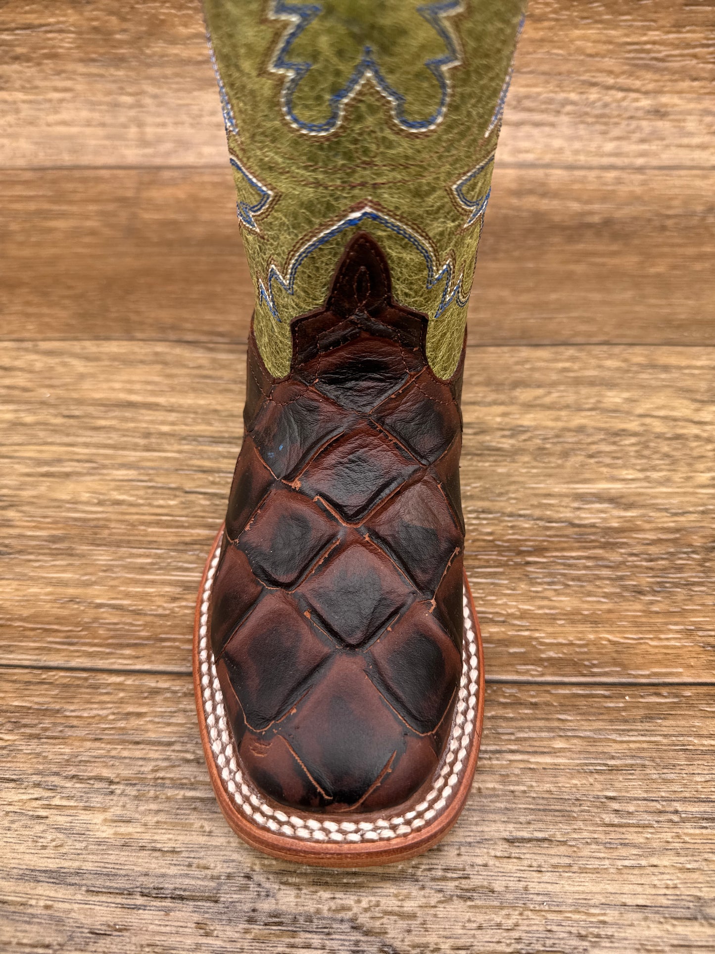 HPK1824 Kid's Filet of Fish Square Toe Western Boots by Horse Power