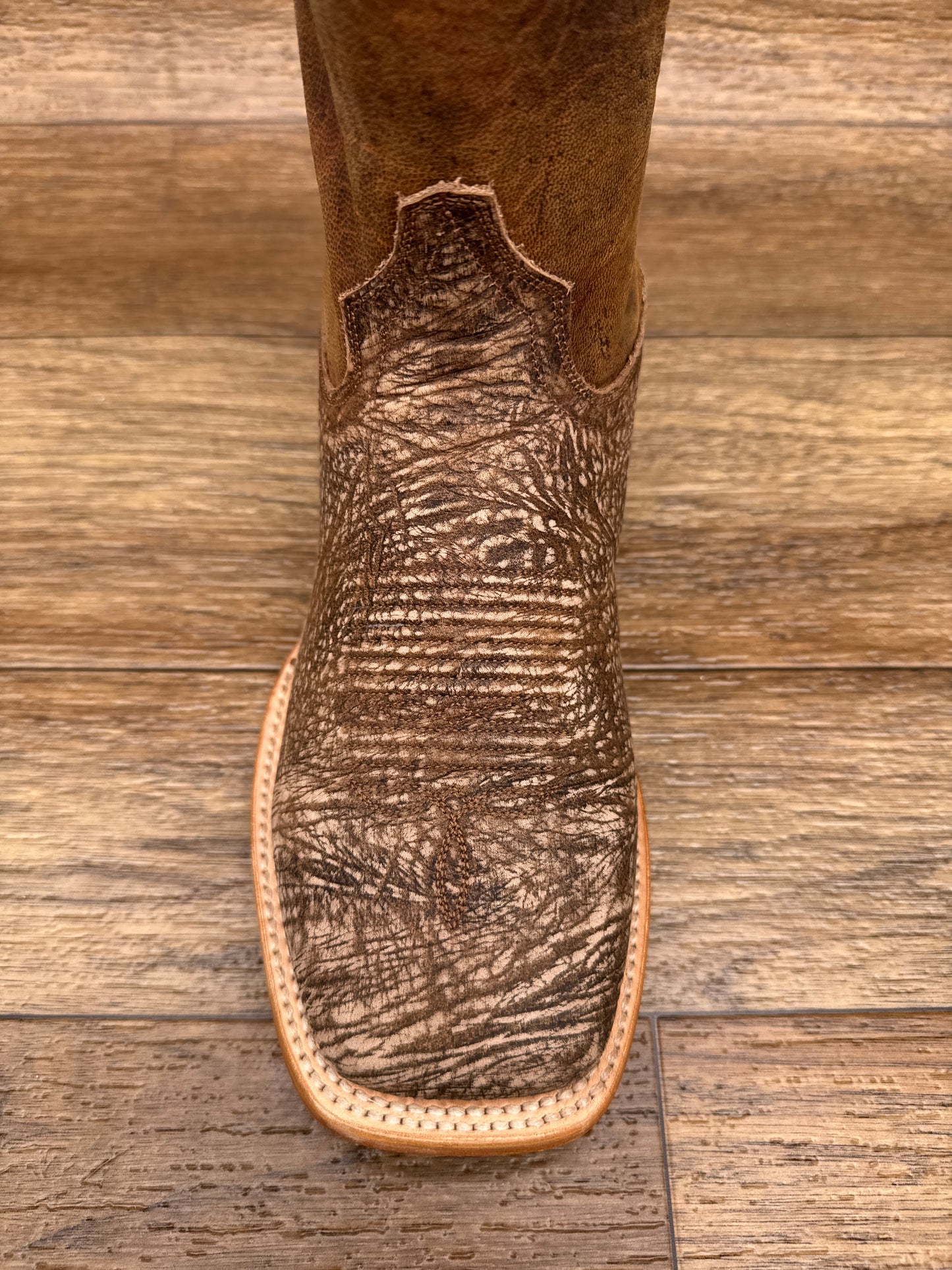 DP5036 Men's Murray Genuine Bison Square Toe Western Boots by Dan Post