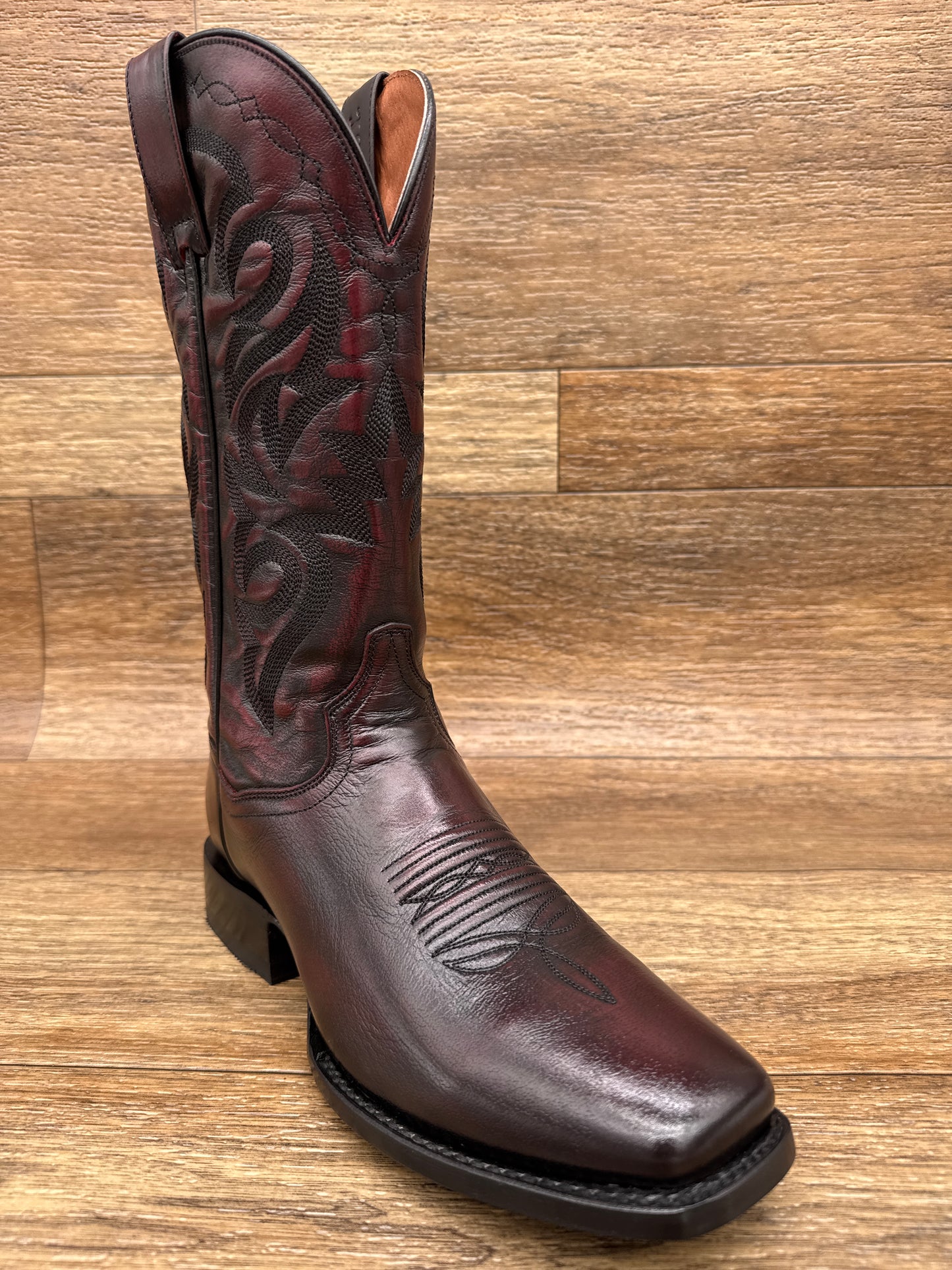 DP7086 Men's Remington Square Toe Leather Boot by Dan Post