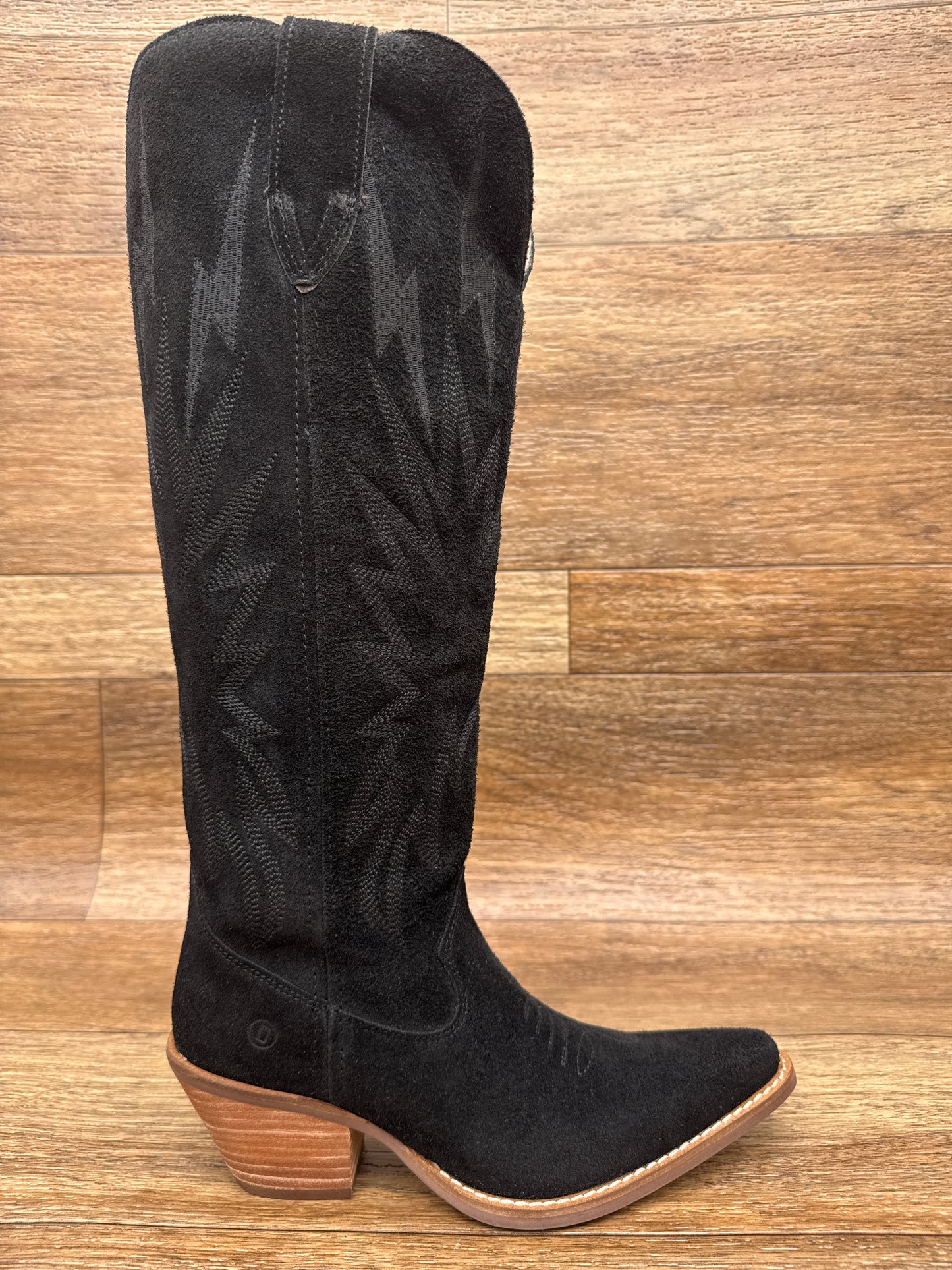 DI597BK Women's Thunder Road 16 inch Leather Boot by Dingo