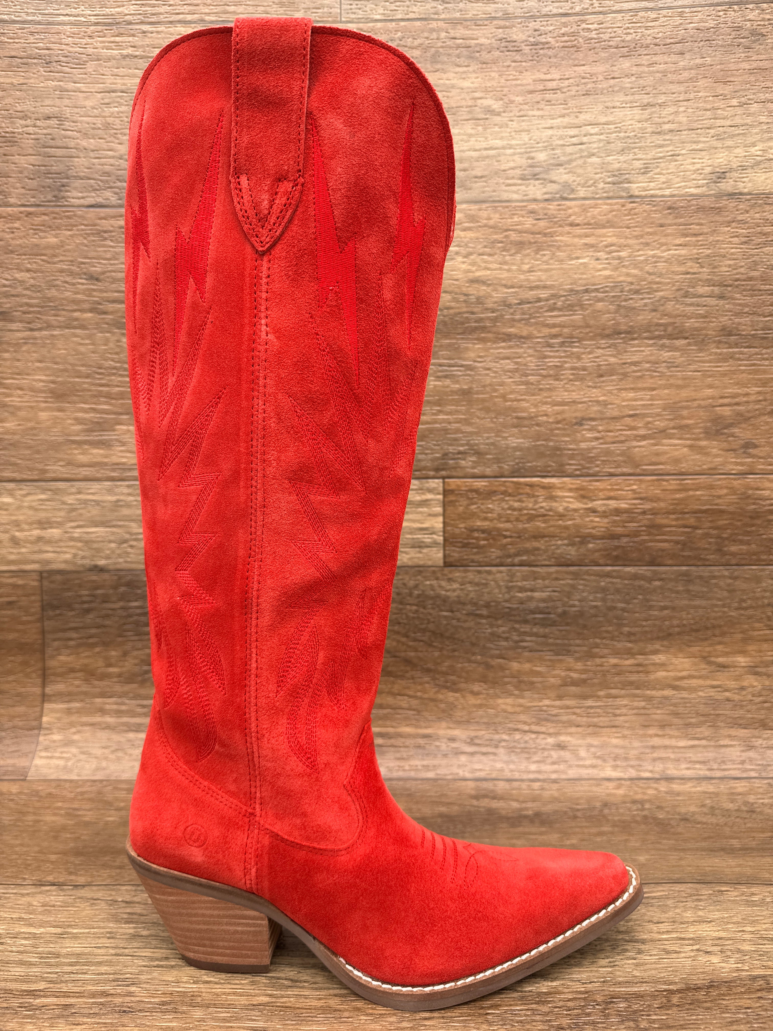Dingo Women's Thunder Road 16 inch Leather Boot DI597RD – Rushing