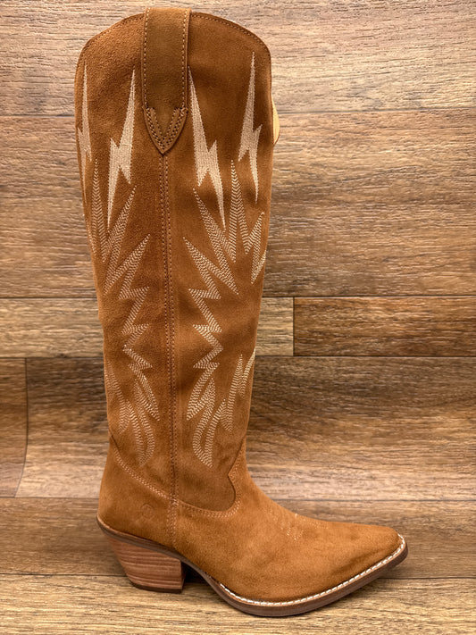 DI597CM Women's Thunder Road 16 inch Leather Boot by Dingo