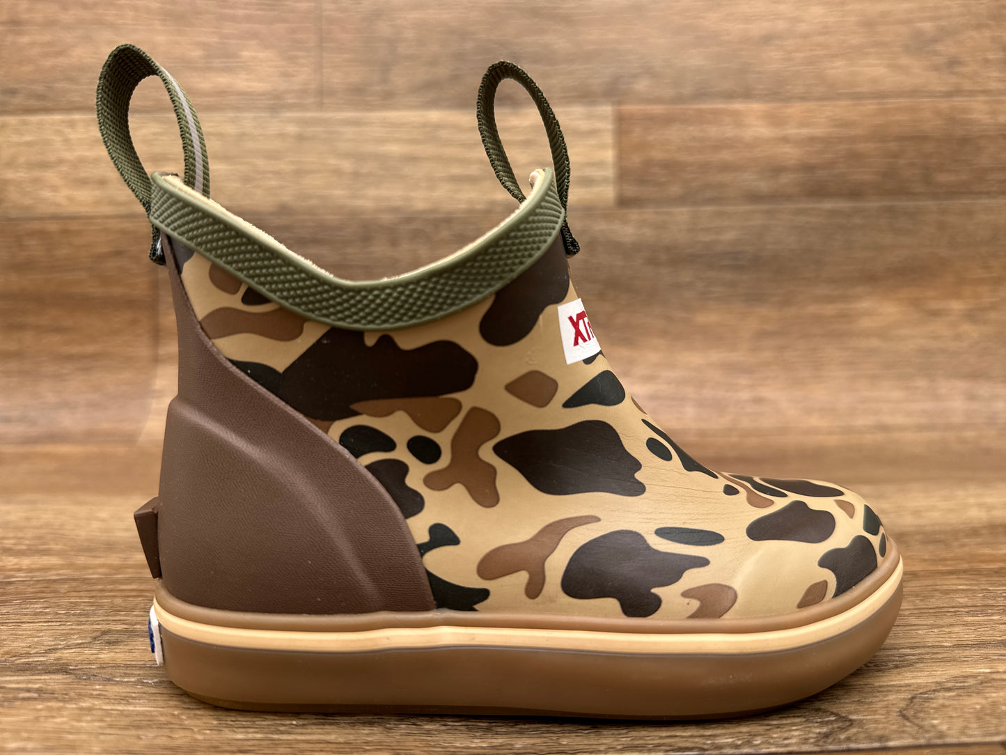 NOXKABDCM Kid's Ankle Deck Boot in Camo by XTRATUF