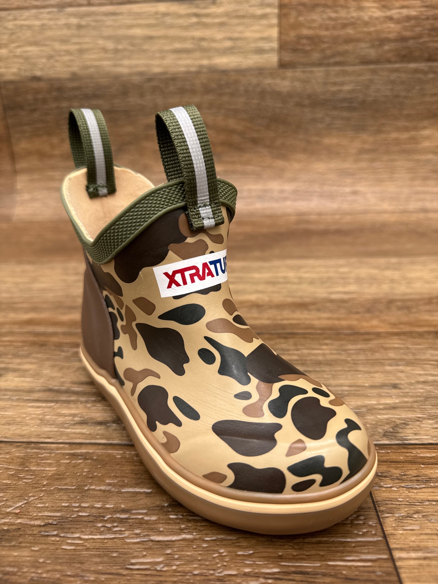 NOXKABDCM Kid's Ankle Deck Boot in Camo by XTRATUF