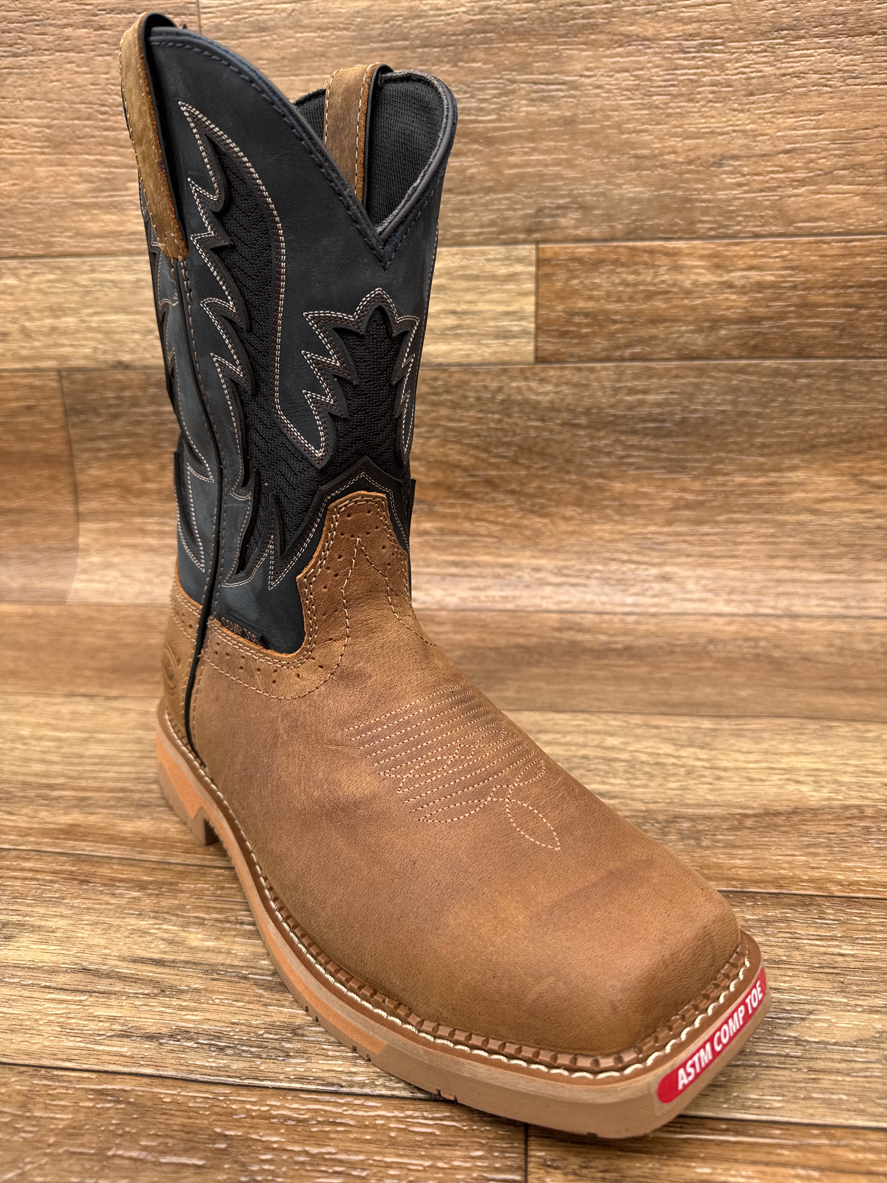 SE4115 Men's Bolt Composite Toe Work Boot by Justin – Rushing Boots