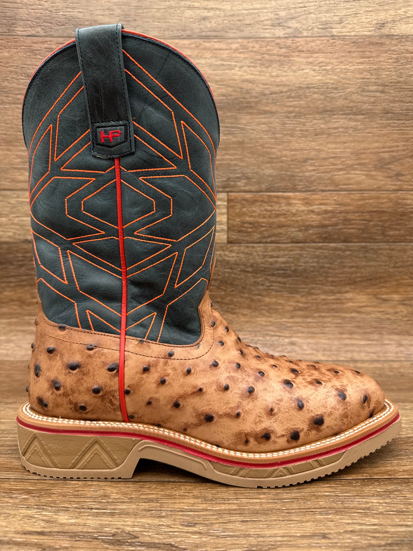 HPW2515 Men's HypeBeast Impostrich Steel Toe Work Boots by Horse Power