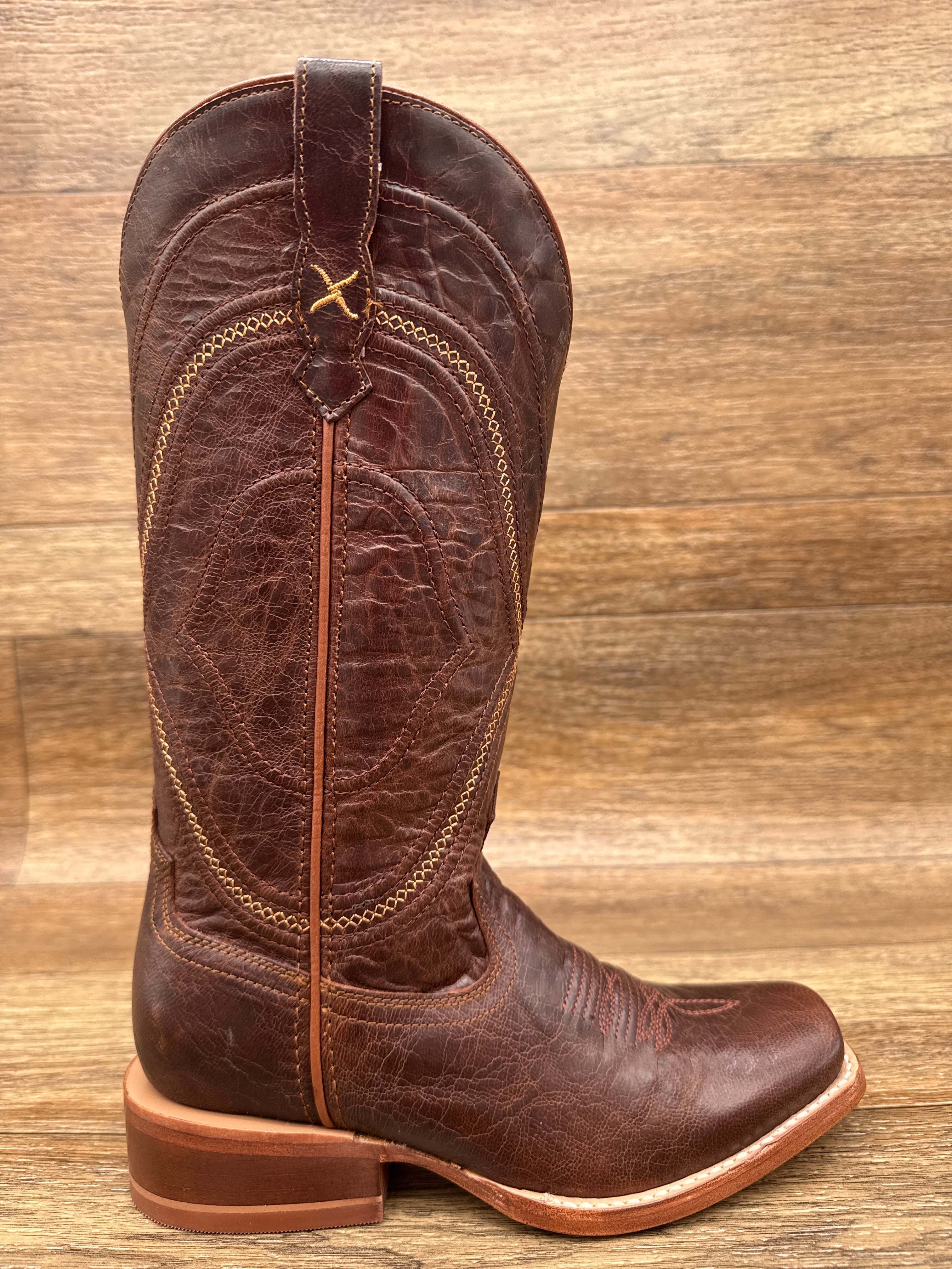 WRAL026 Women's Rancher 12 inch Square Toe Western Boot by Twisted