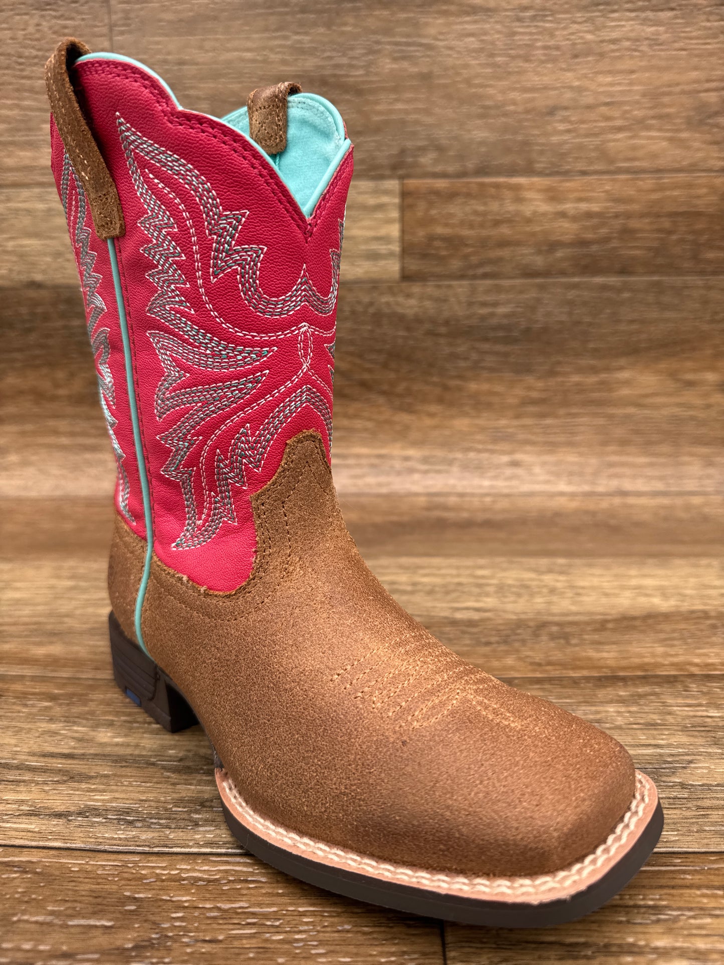 10074191 Kid's Westwood Square Toe Western Boot by Ariat