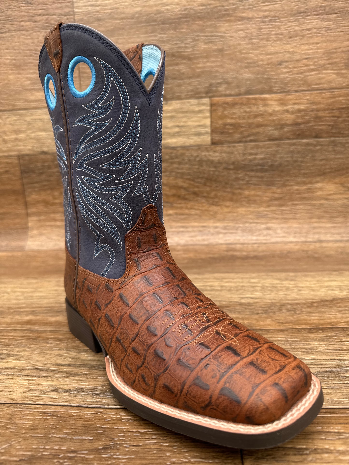 10074192 Kid's Knox Square Toe Western Boot by Ariat