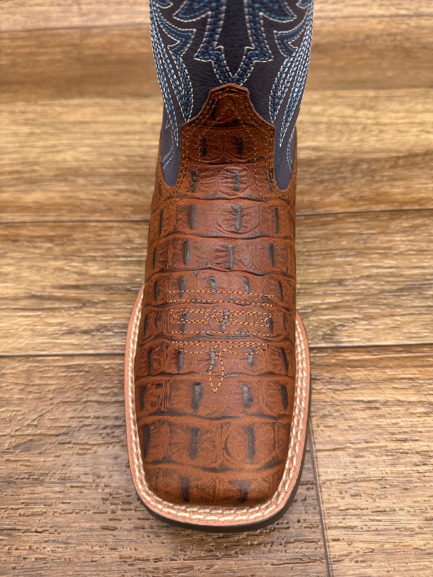 10074192 Kid's Knox Square Toe Western Boot by Ariat