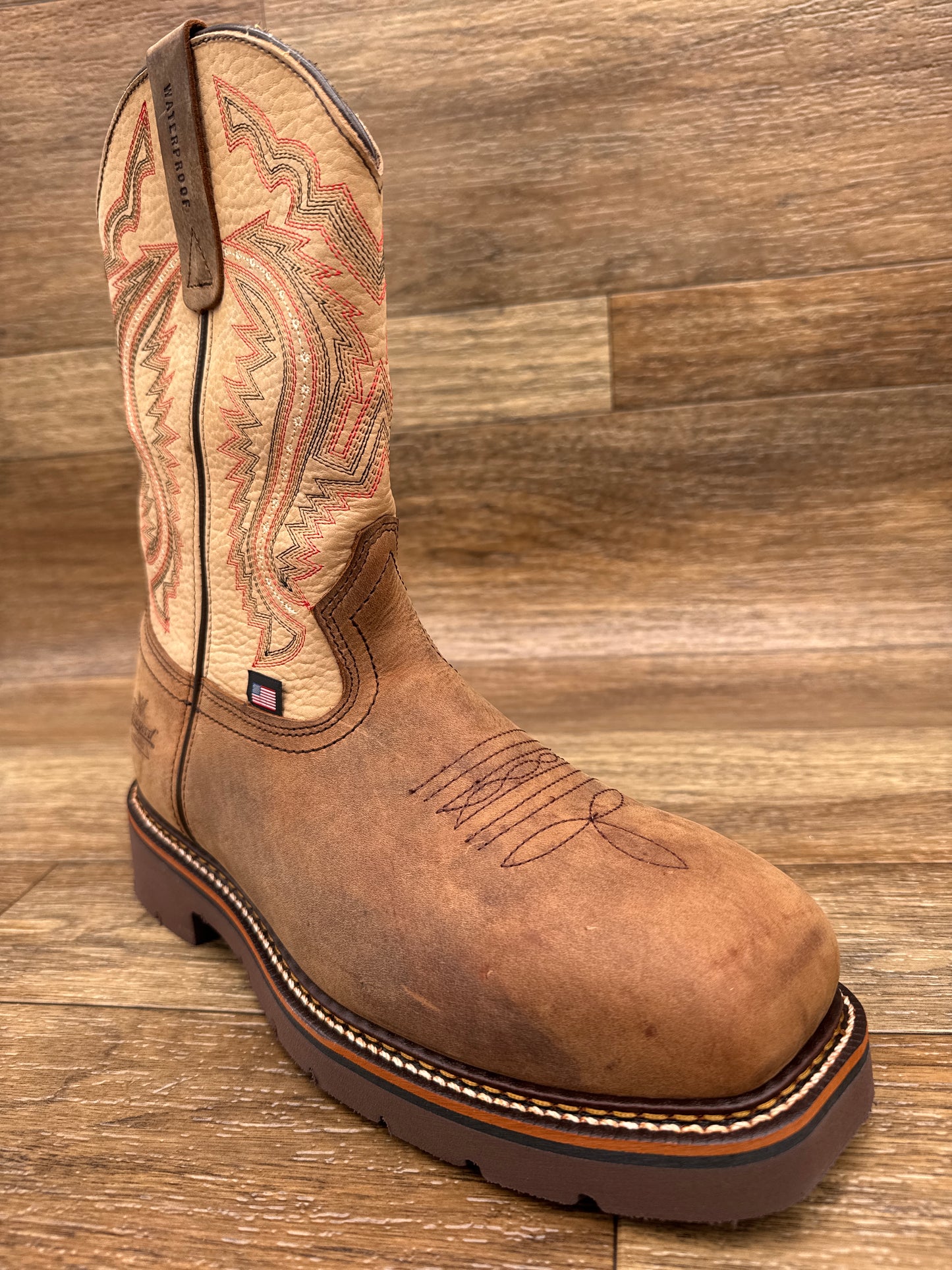 804-4307 Men's Waterproof Safety Toe Work Boot by Thorogood