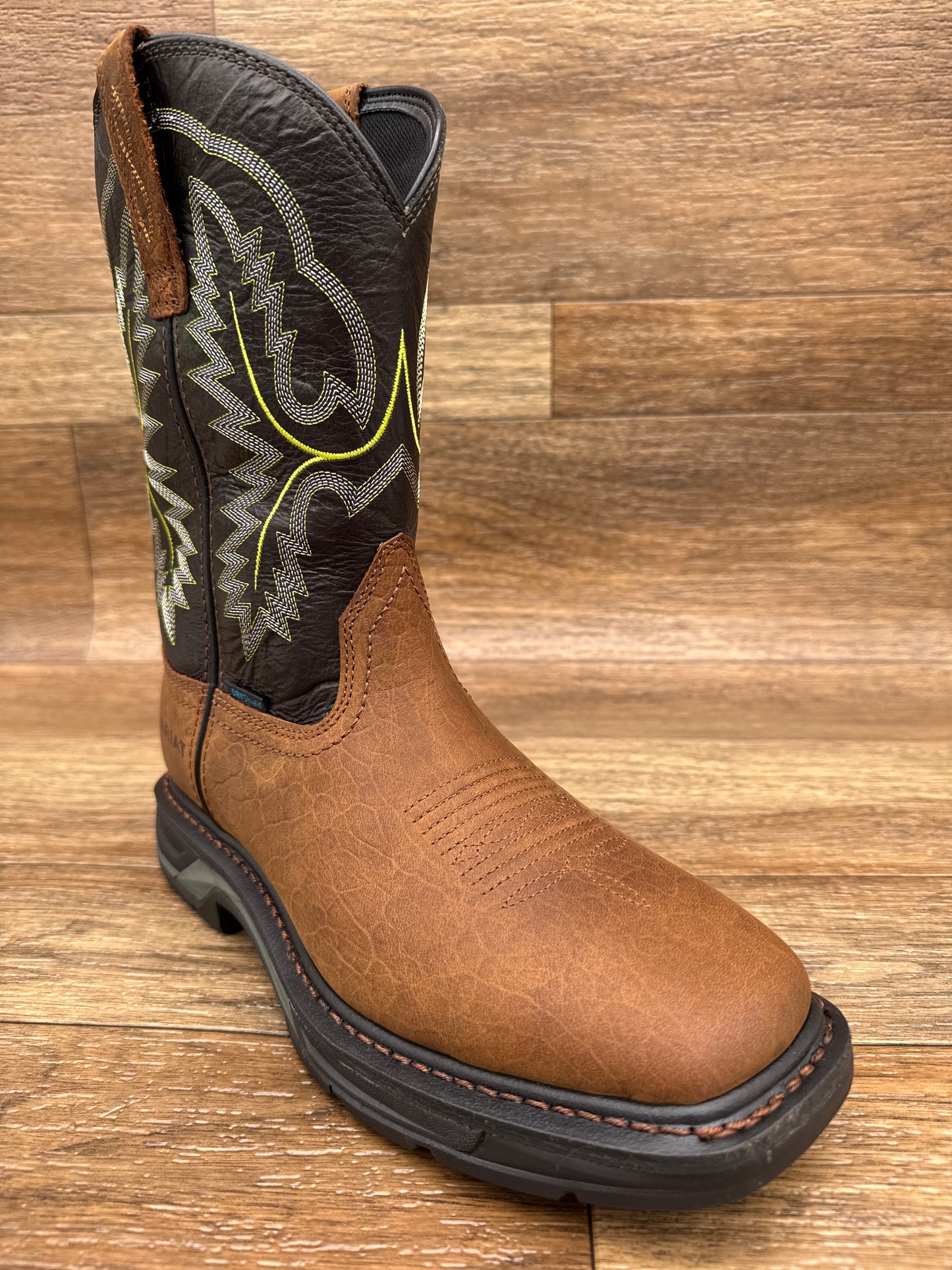 10024971 Men's Soft Toe Waterproof Slip On Work Boot by Ariat