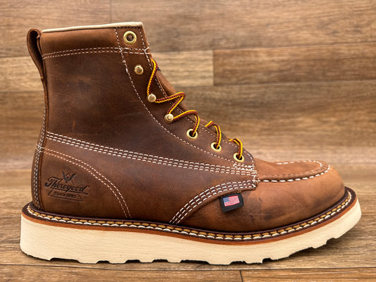 814-4203 Men's 6 Inch Soft Toe Lace Up Wedge Work Boot by Thorogood