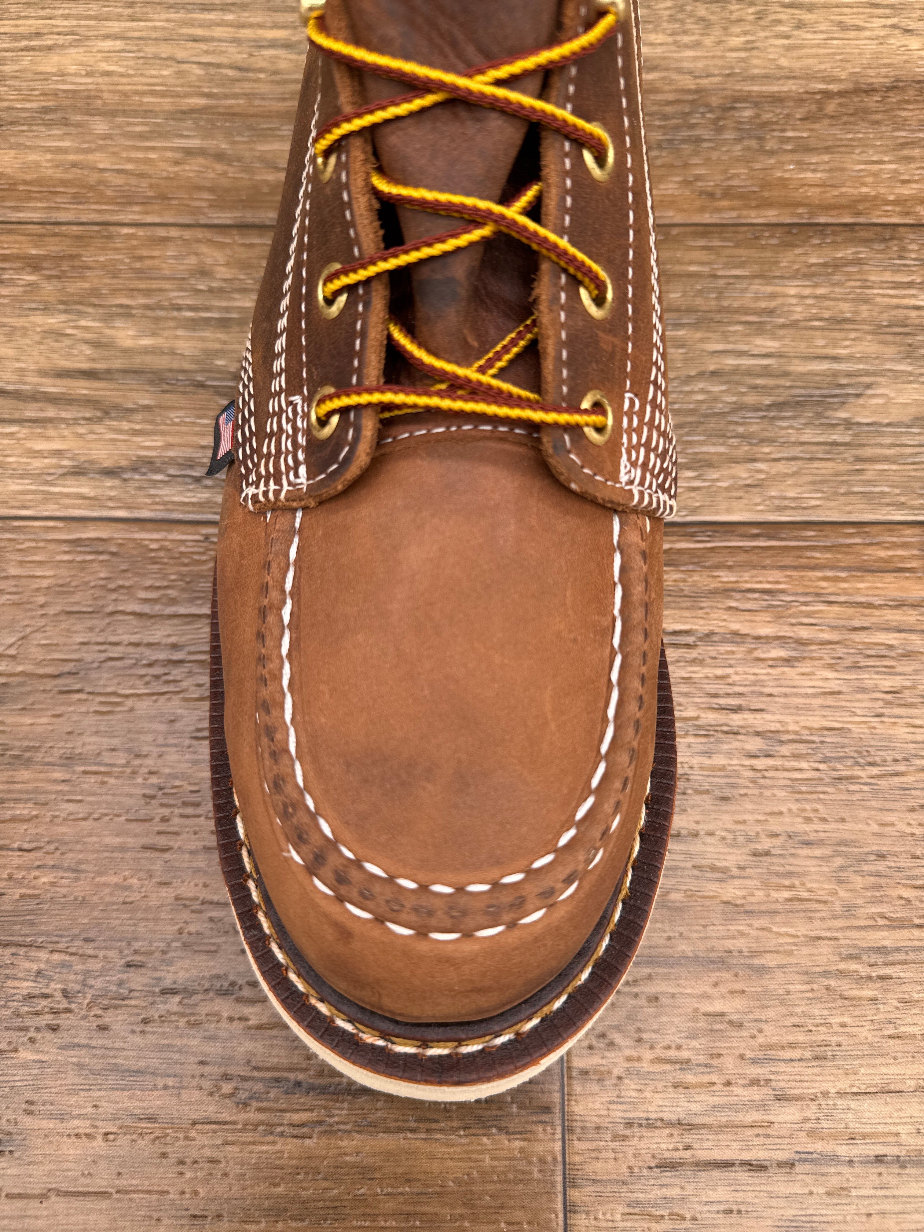 814-4203 Men's 6 Inch Soft Toe Lace Up Wedge Work Boot by
