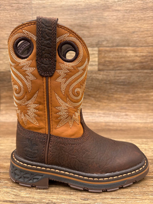 GB00745 Kid's Carbo-Tec FLX Square Toe Work Boots by Georgia