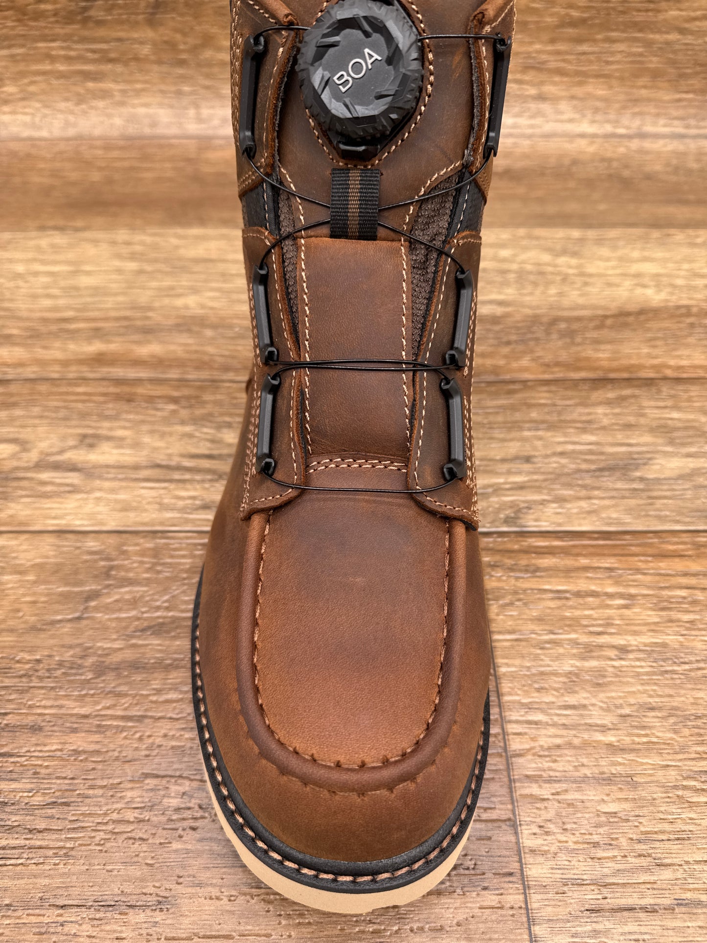 GB00729 Men's Carbon Toe Flex Wedge Boa Work Boot by Georgia