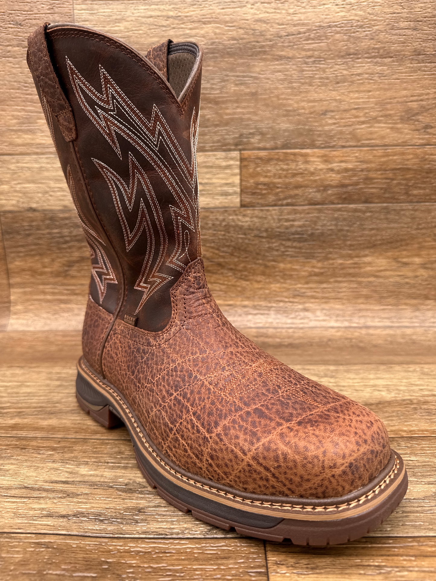 RKW0475 Men's Carbon Toe Western/Work Boot by Rocky