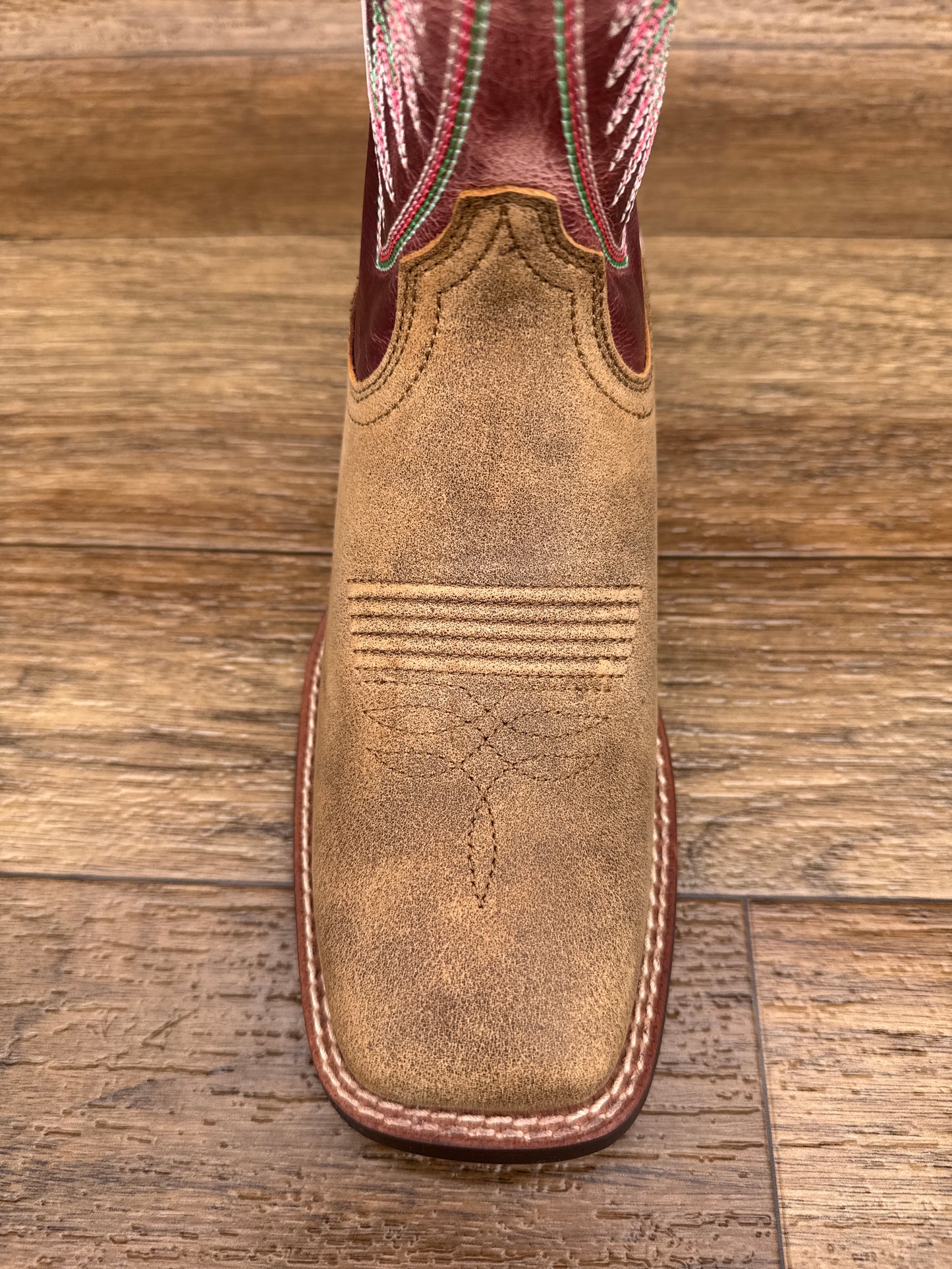 10074331 Women's Round Up Ruidoso Square Toe Western Boot by Ariat