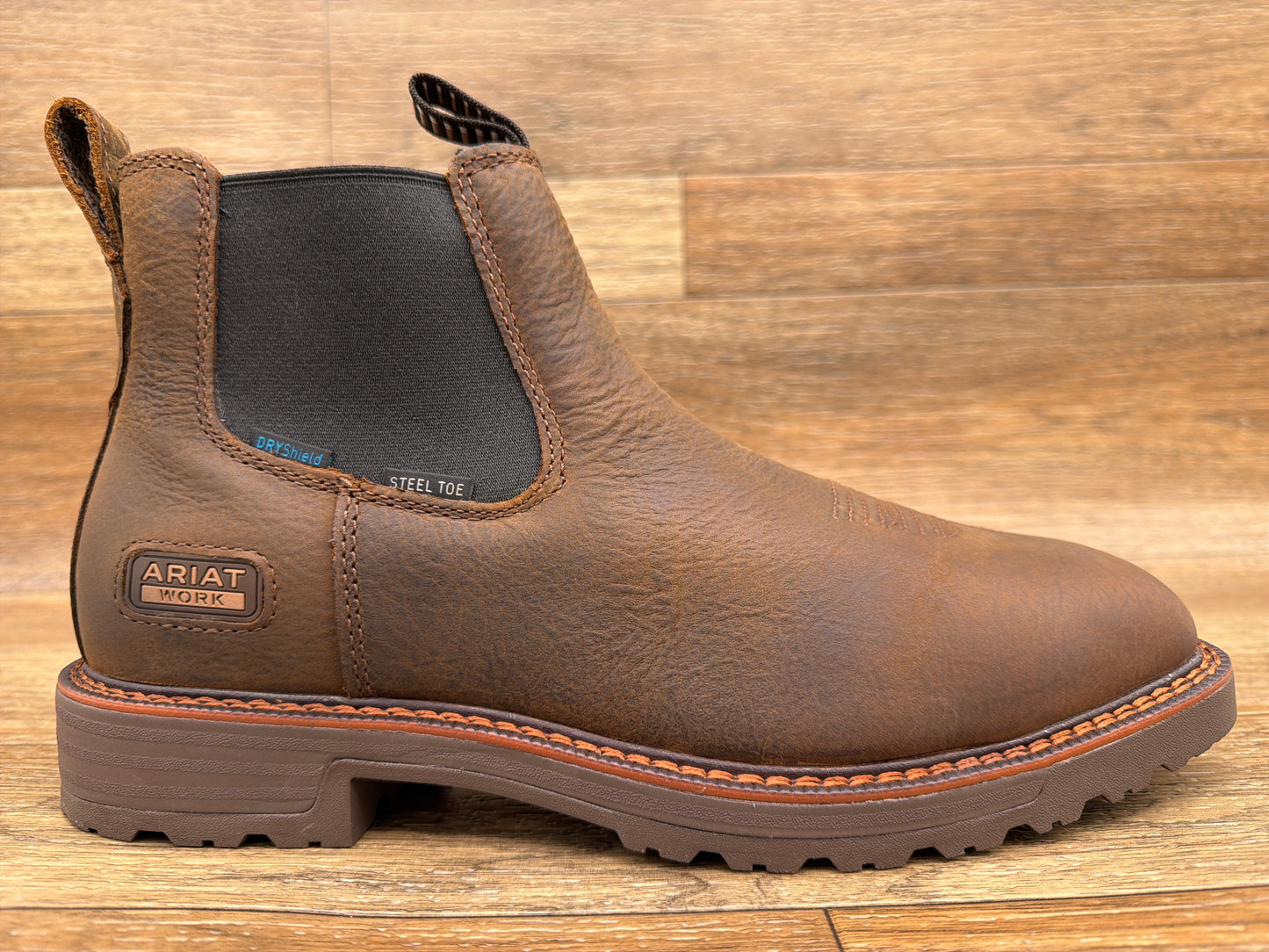 10074284 Men's Steel Toe Activator Waterproof Chelsea Boot by Ariat