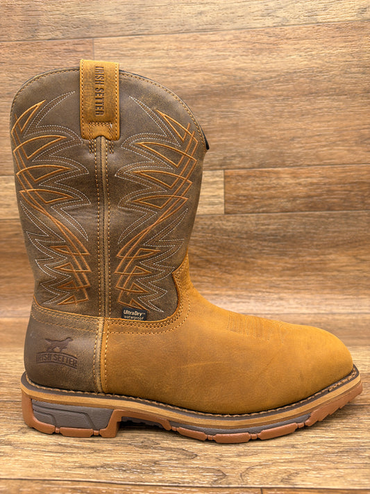83912 Men's Irish Setter Marshall Steel Toe Waterproof Work Boot by Red Wing