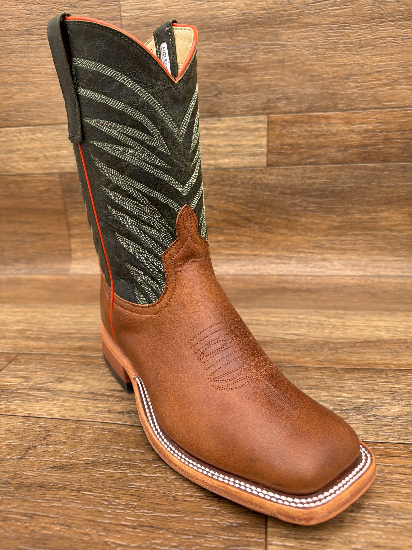 S5100 Men's Wide Square Toe Western Boots by Anderson Bean