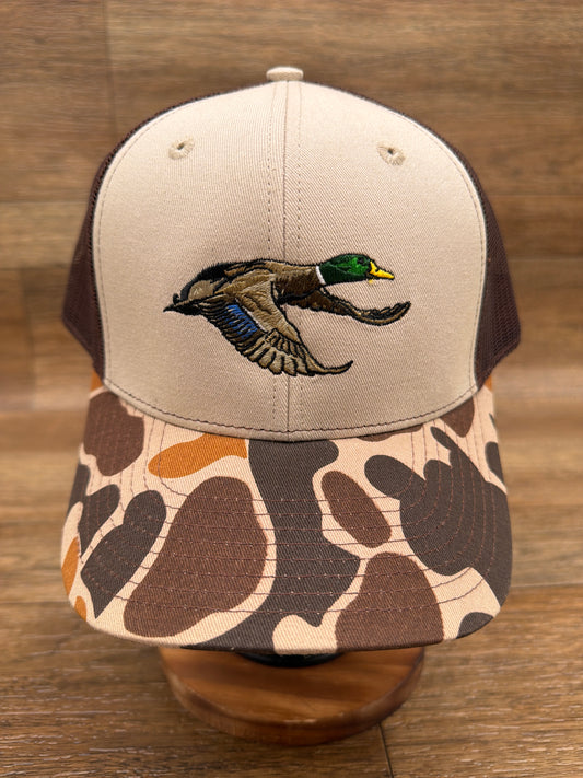 HW-DEL-3DC Mallard Camo Cap