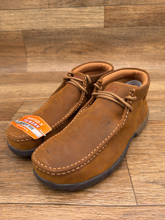 MDMST01 Men's Steel Toe Work Chukka Driving Moc by Twisted X