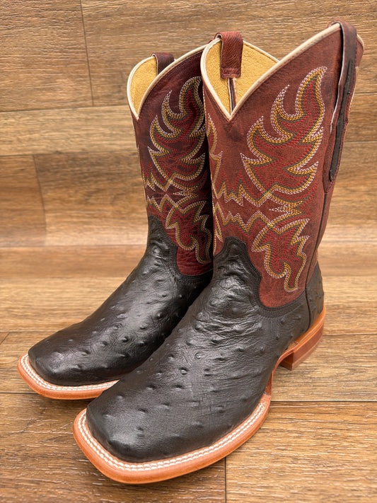 RN3574 Men's Blaine Requill Smooth Ostrich Western Boots by Tony Lama