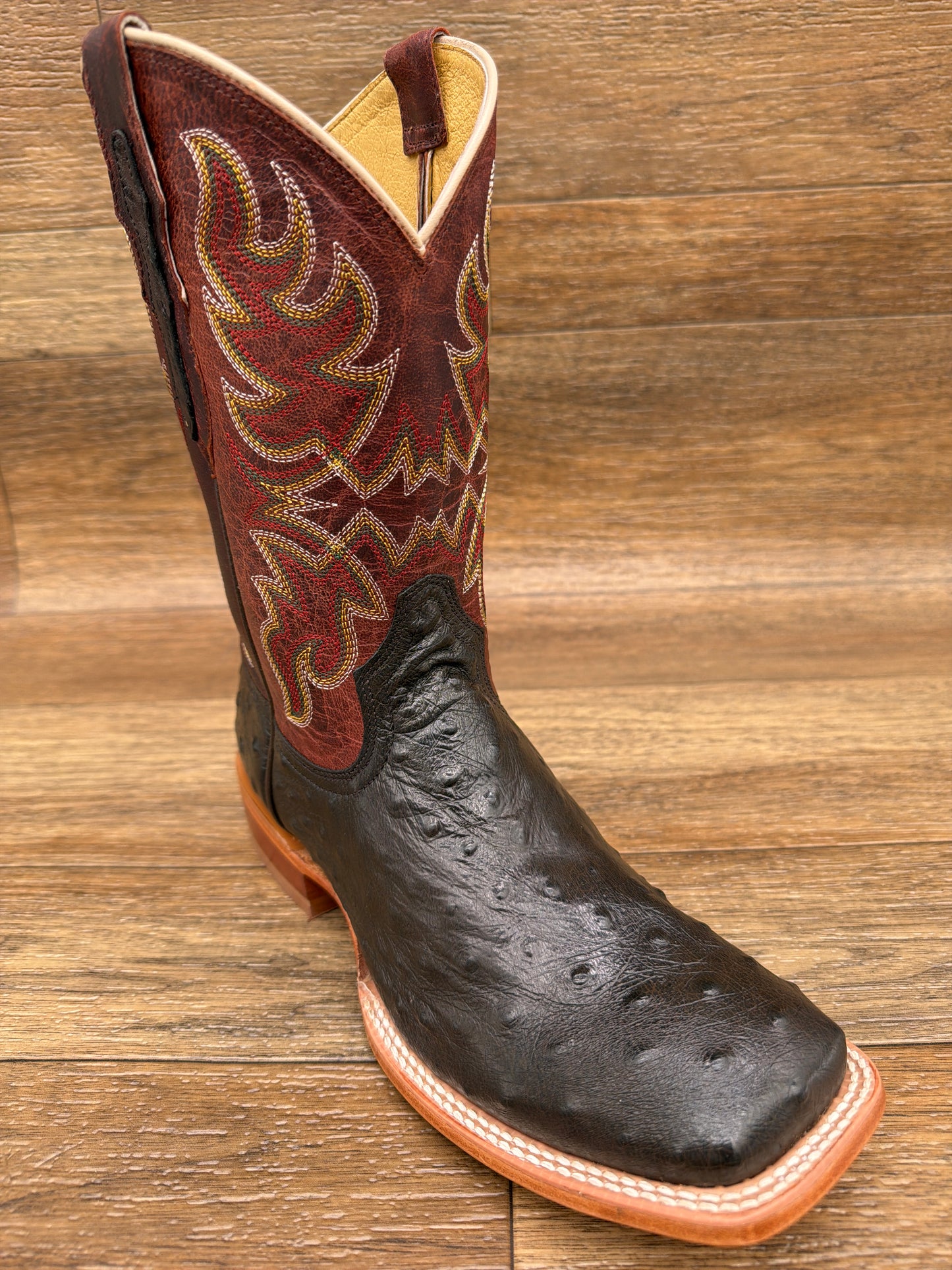 RN3574 Men's Blaine Requill Smooth Ostrich Western Boots by Tony Lama