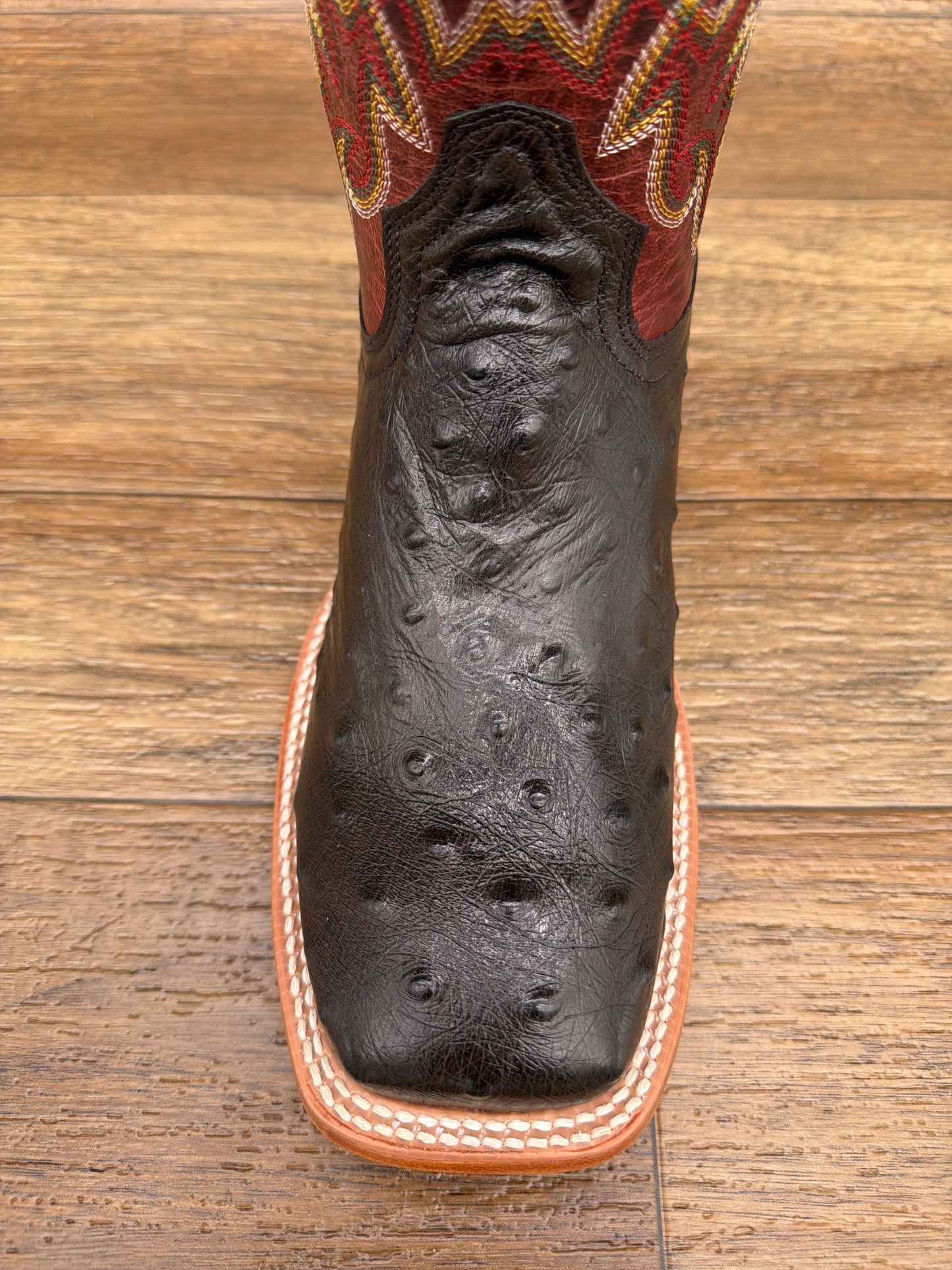 RN3574 Men's Blaine Requill Smooth Ostrich Western Boots by Tony Lama