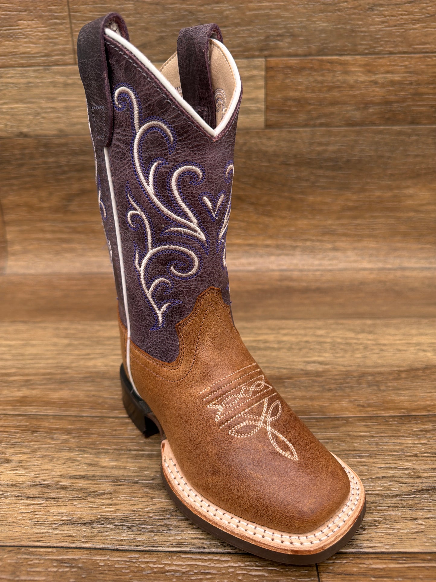 BSC2013 Kid's Square Toe Western Boots by Old West