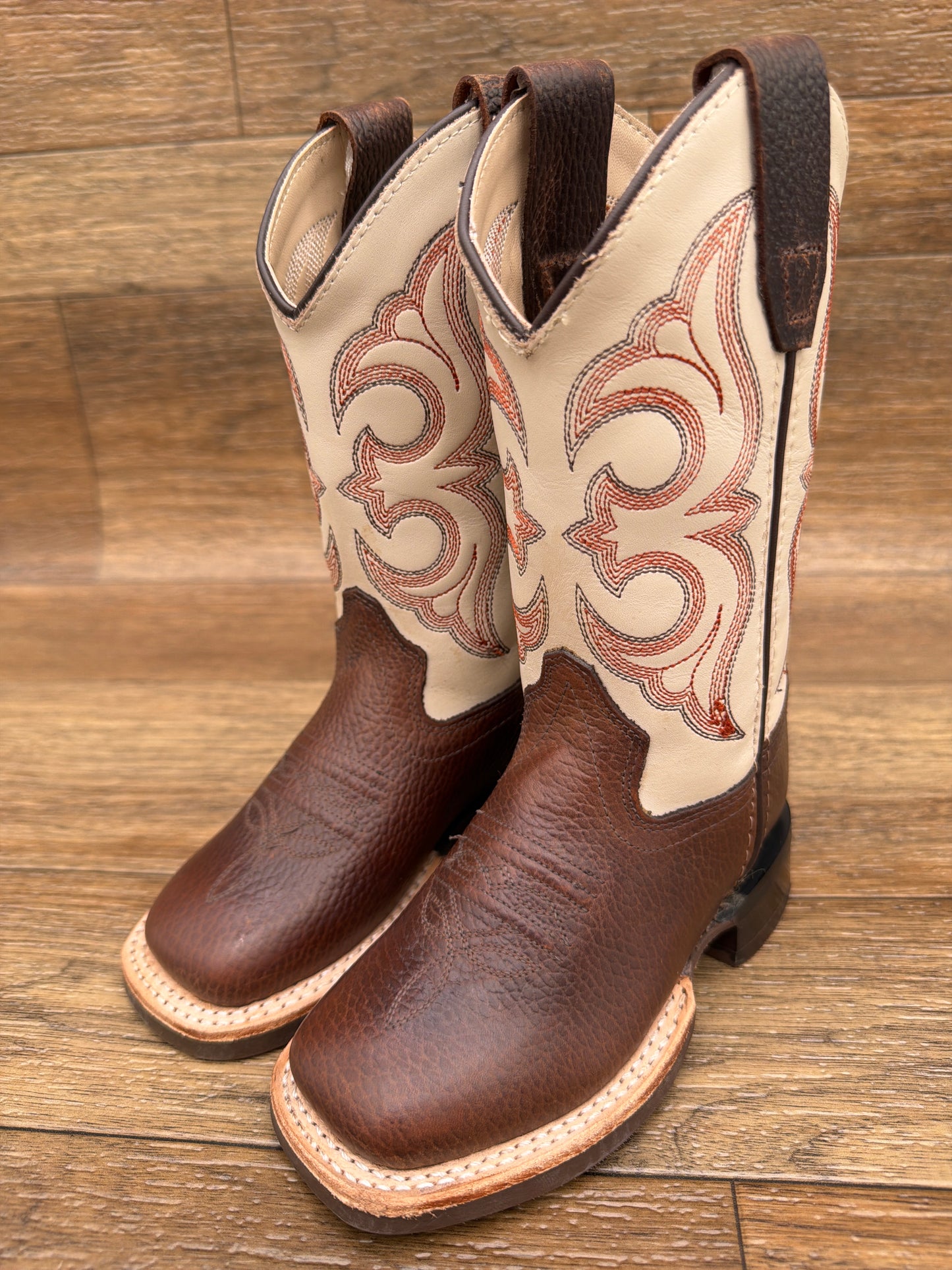 BSC2012 Kid's Square Toe Western Boots by Old West
