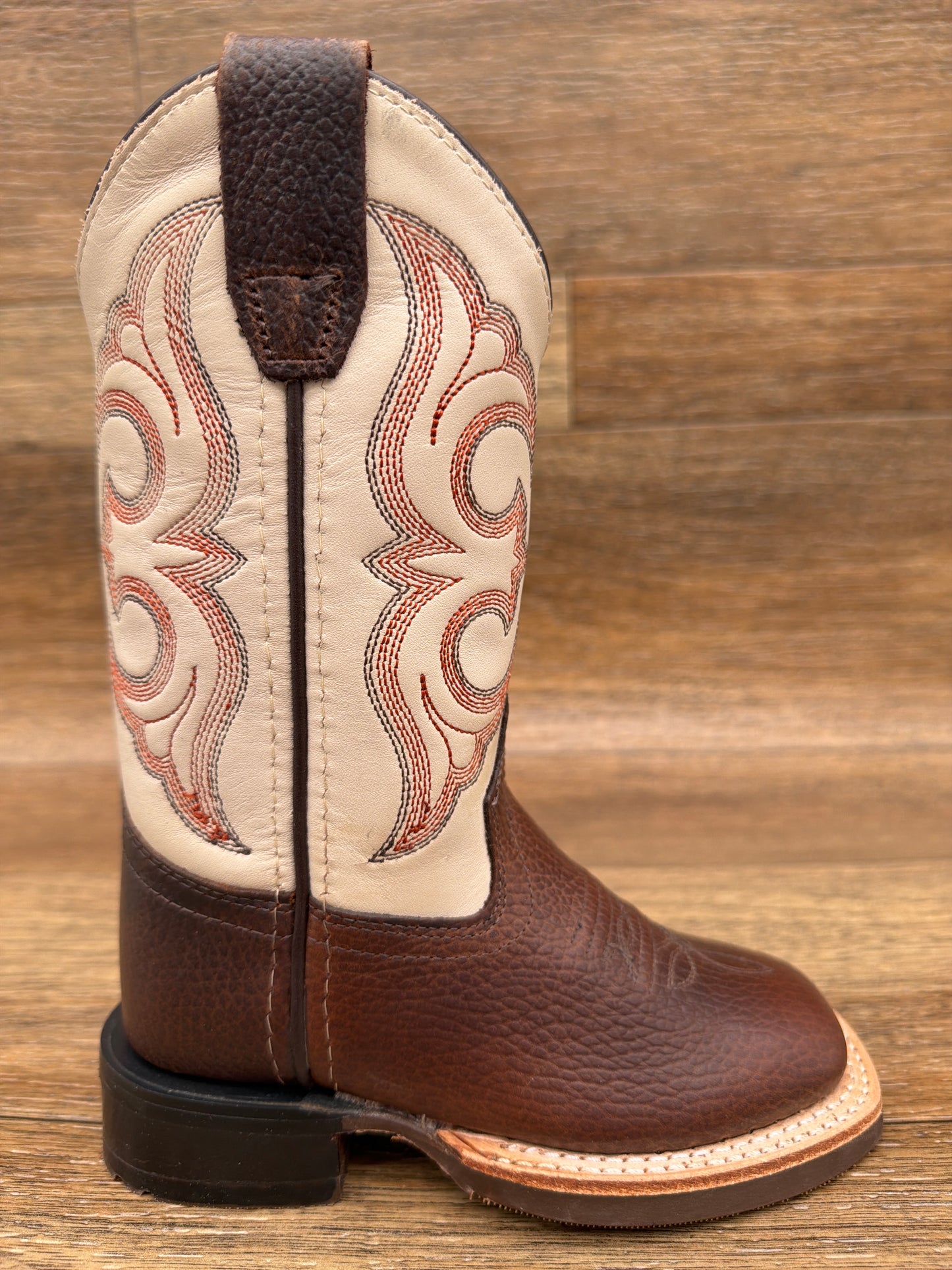BSC2012 Kid's Square Toe Western Boots by Old West