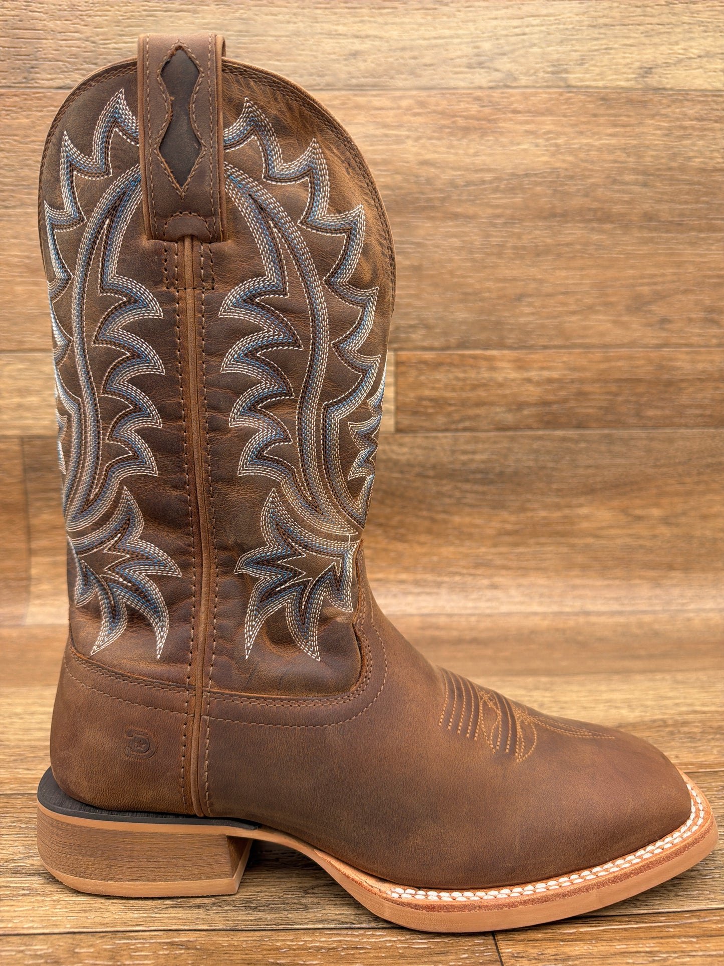 DDB0549 Men's Brown 12 Inch Square Toe Western Boots by Durango