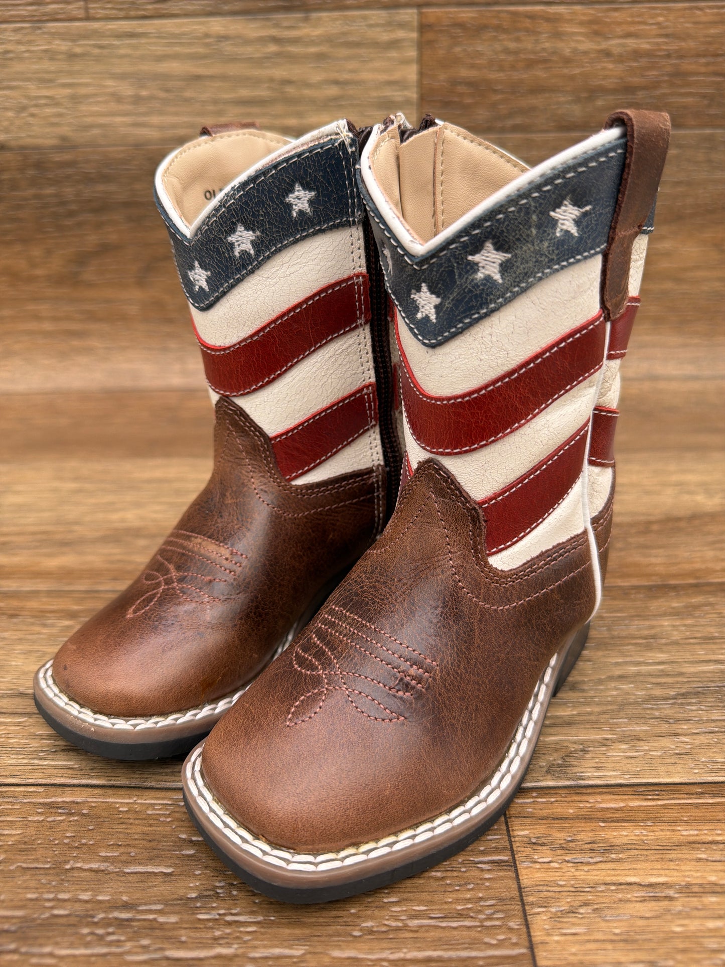 BSI2015 Toddler Square Toe Western Boots by Old West