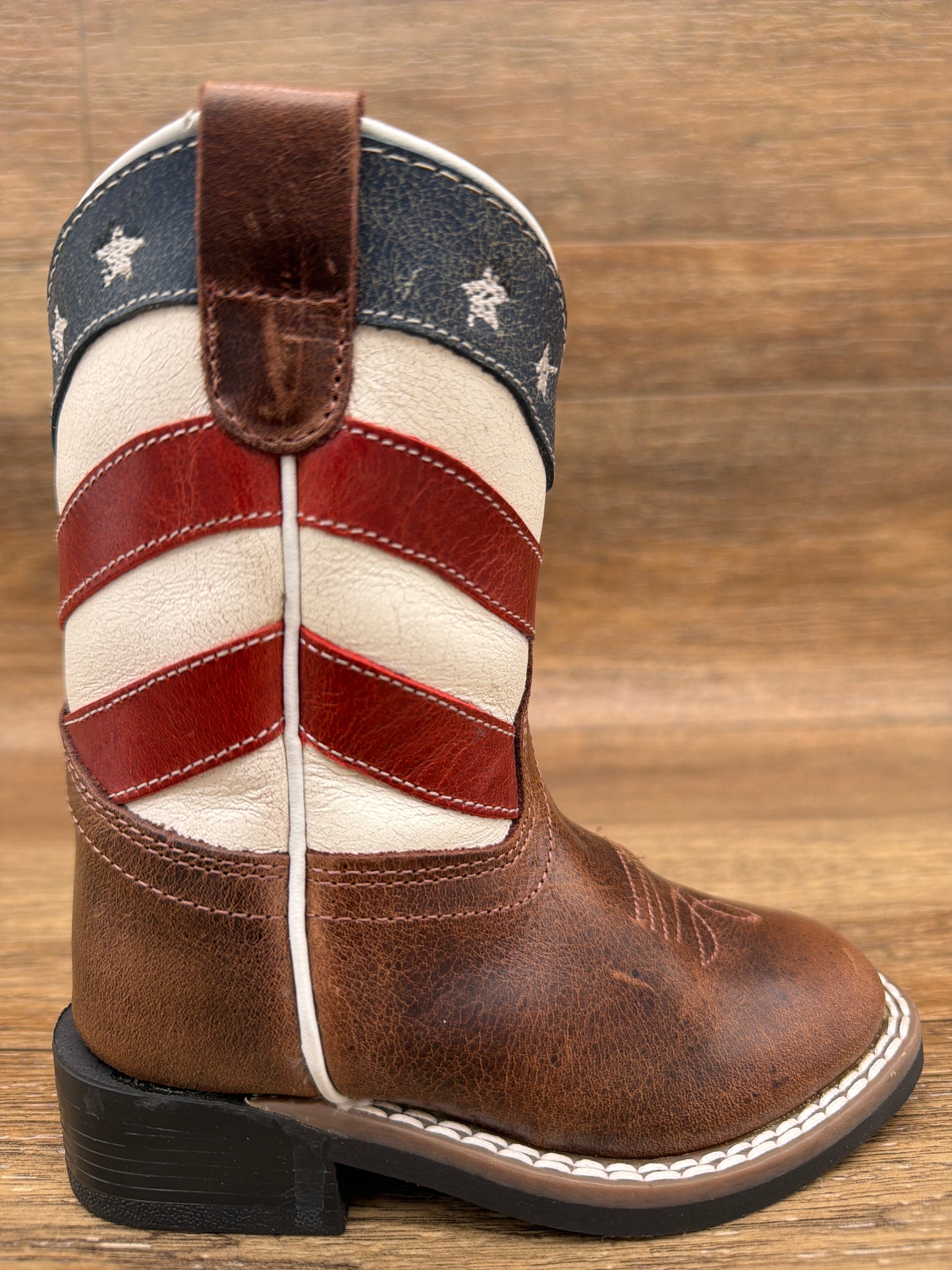BSI2015 Toddler Square Toe Western Boots by Old West