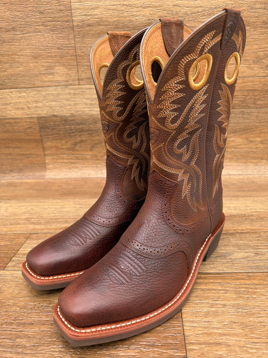 10002227 Men's Heritage Roughstock Square Toe Western Boots by Ariat