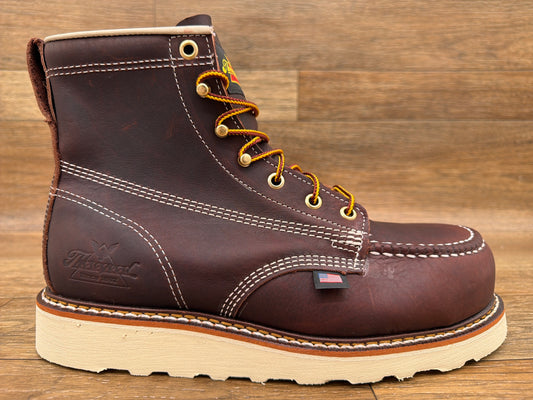 Men's 6 Inch Black Walnut Nano Toe Moc Wedge Work Boot by Thorogood - side view