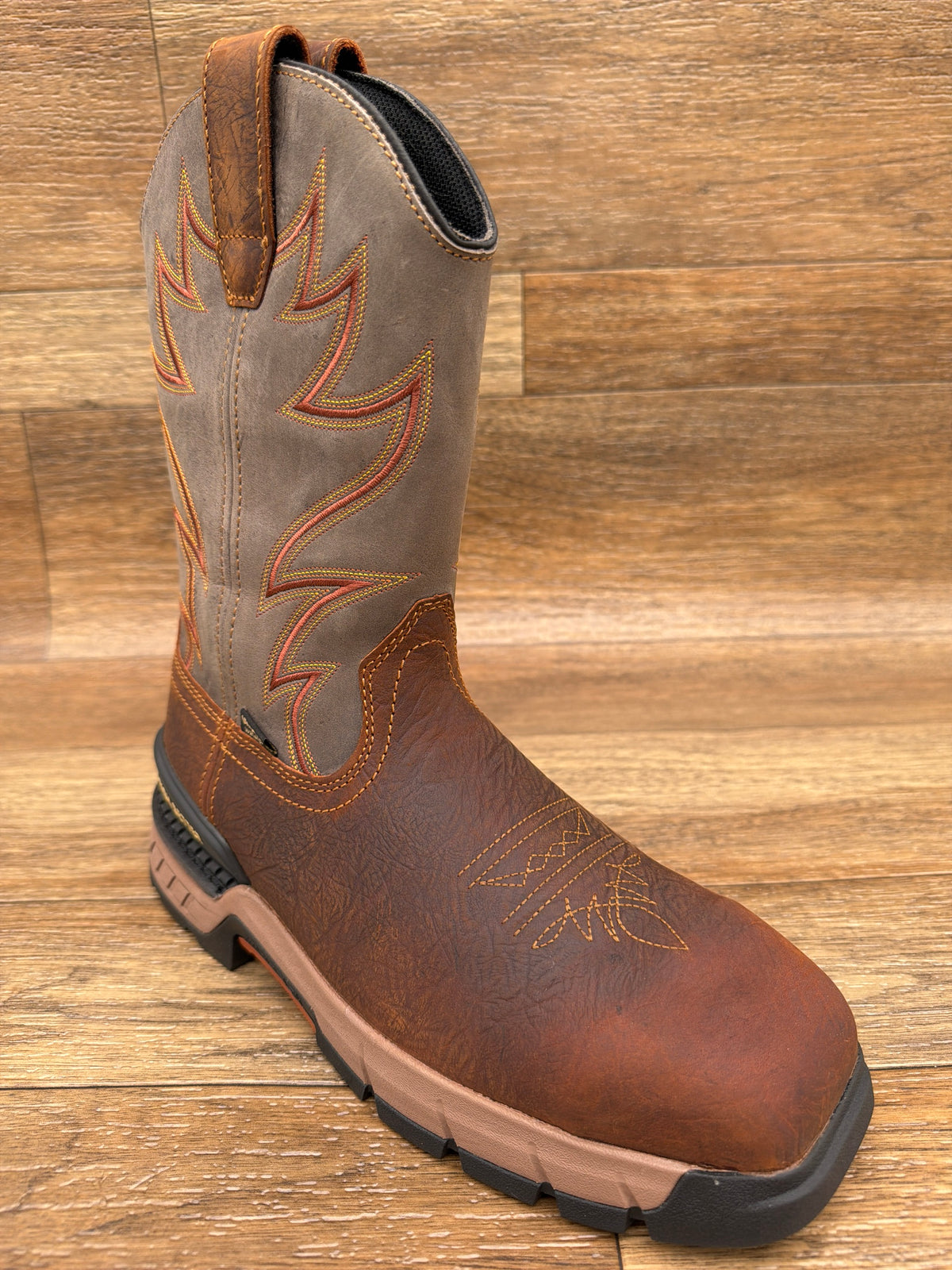 Men's Two Harbors 11 inch Waterproof Safety Toe Pull-On Boot by Irish Setter - angled view