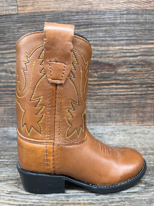3129 Infant and Toddler Size Round Toe Western Boot by Old West
