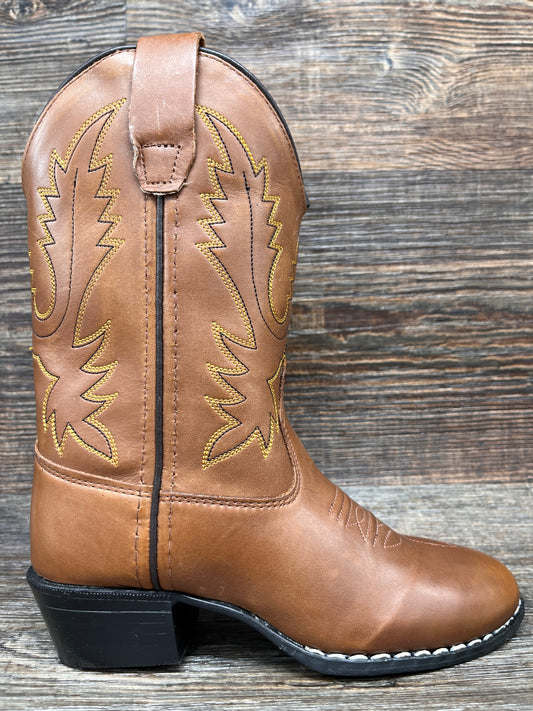 1129 Kid's Round Toe Western Boot by Old West