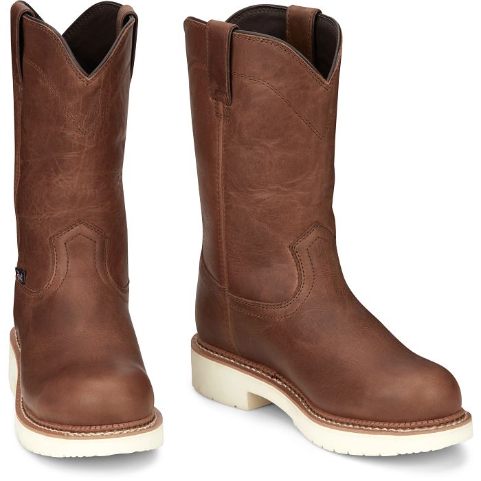 MJ1700 Round-Up LE Brentwood Steel Toe Work Boot by Justin