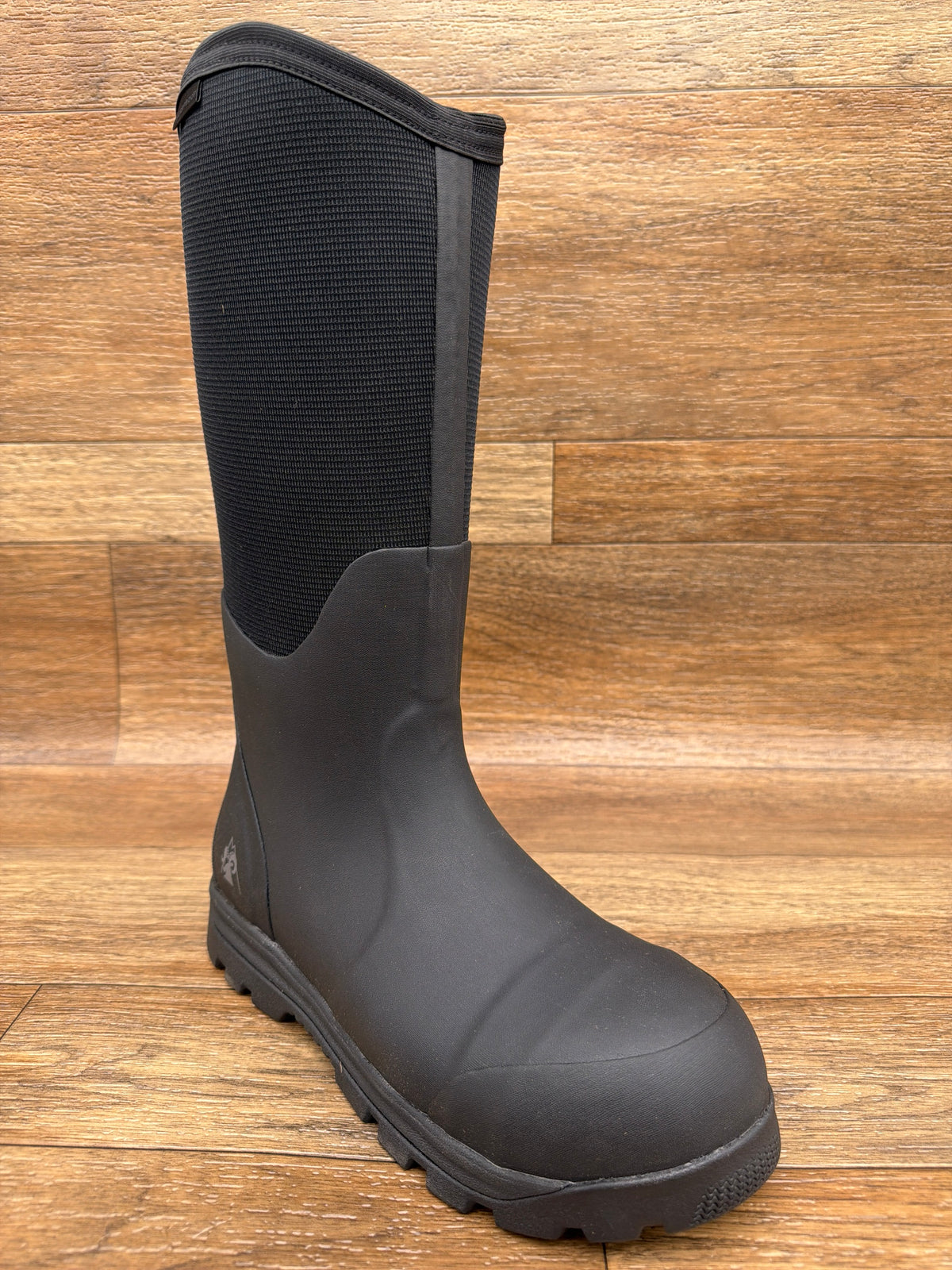 Rocky RKK0531 Backlands 16 inch rubber composite toe work boot, angled view
